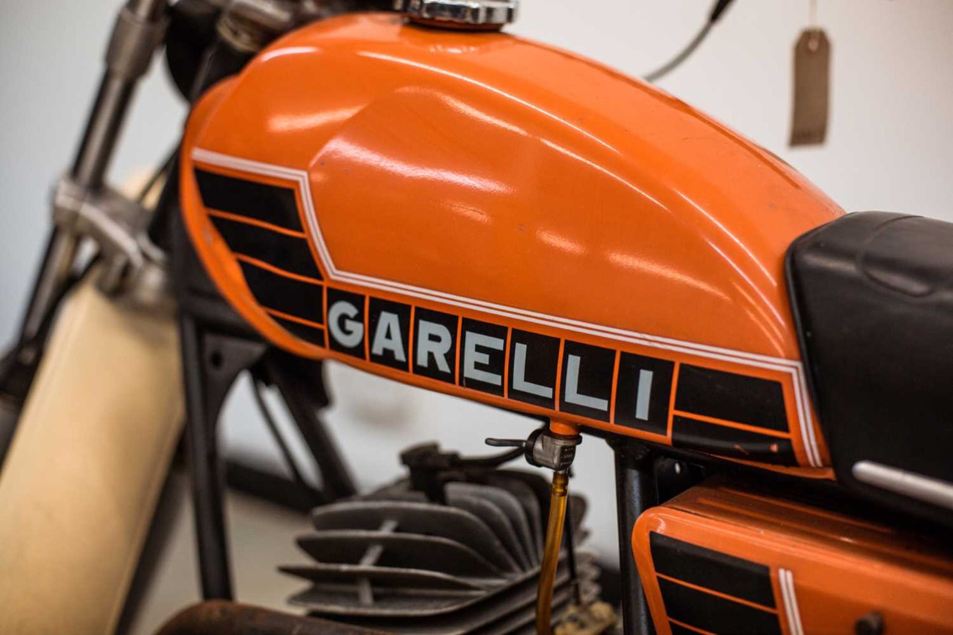 A 1981 Italian Garelli Enduro 40 red scrambler motorcycle. Odometer showing 460km. Serial number - Image 4 of 22