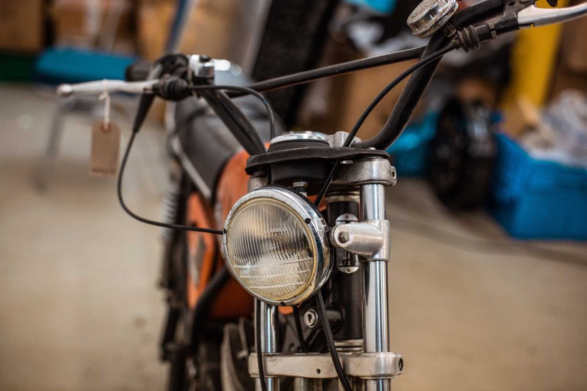 A 1981 Italian Garelli Enduro 40 red scrambler motorcycle. Odometer showing 460km. Serial number - Image 13 of 22