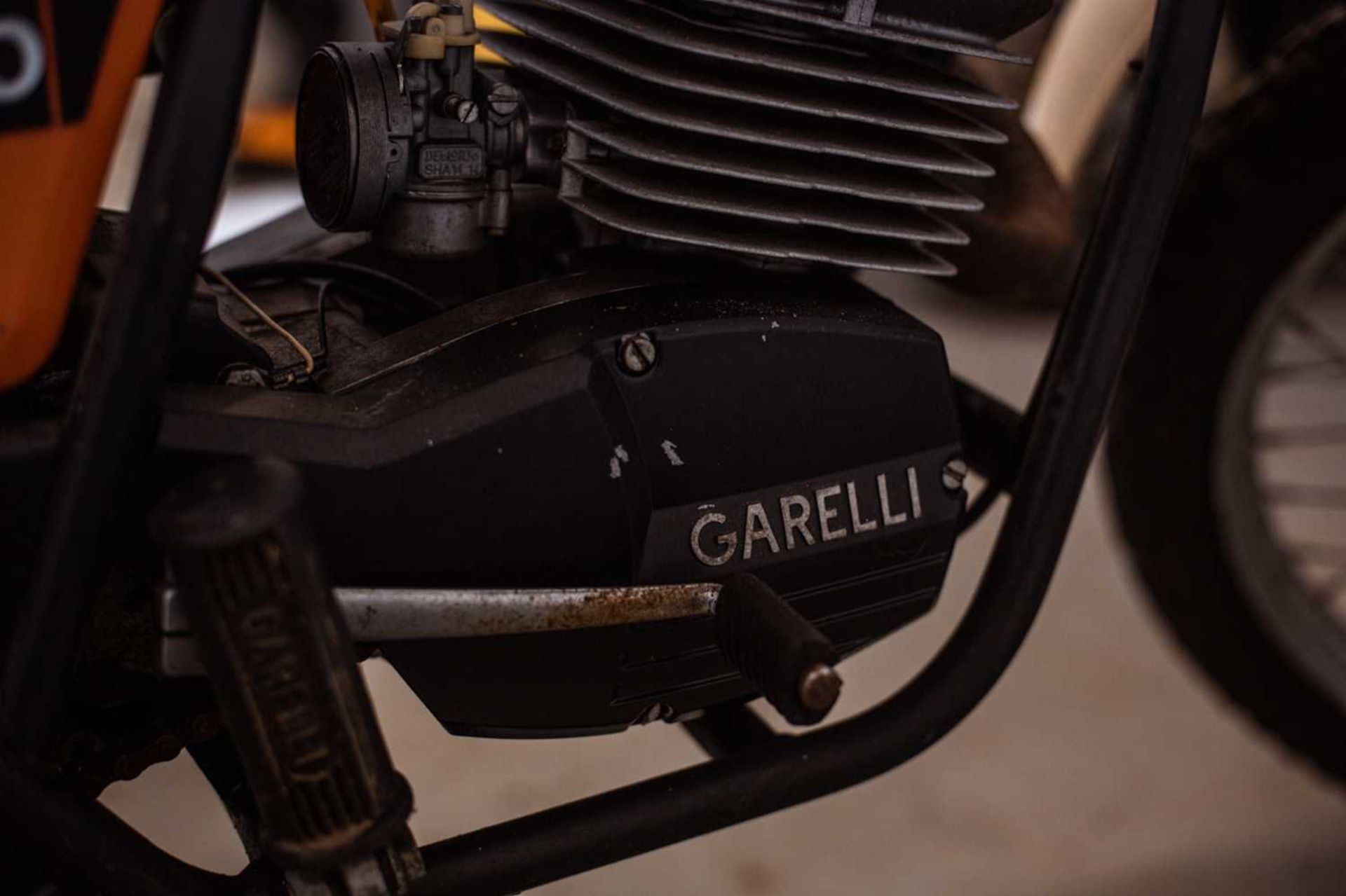 A 1981 Italian Garelli Enduro 40 red scrambler motorcycle. Odometer showing 460km. Serial number - Image 9 of 22