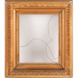 A 19th century giltwood picture frame, 25 cm x 20.5 cm internally, 40.5 cm x 35.5 cm full