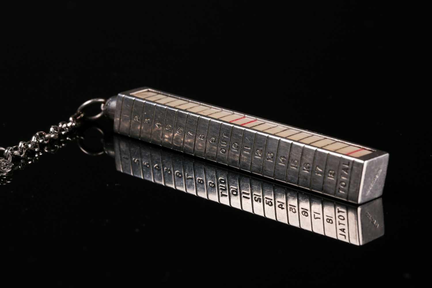 A novelty silver golf pencil, of cylindrical lozenge form, makers mark Samson & Morden, hallmarked - Image 2 of 5