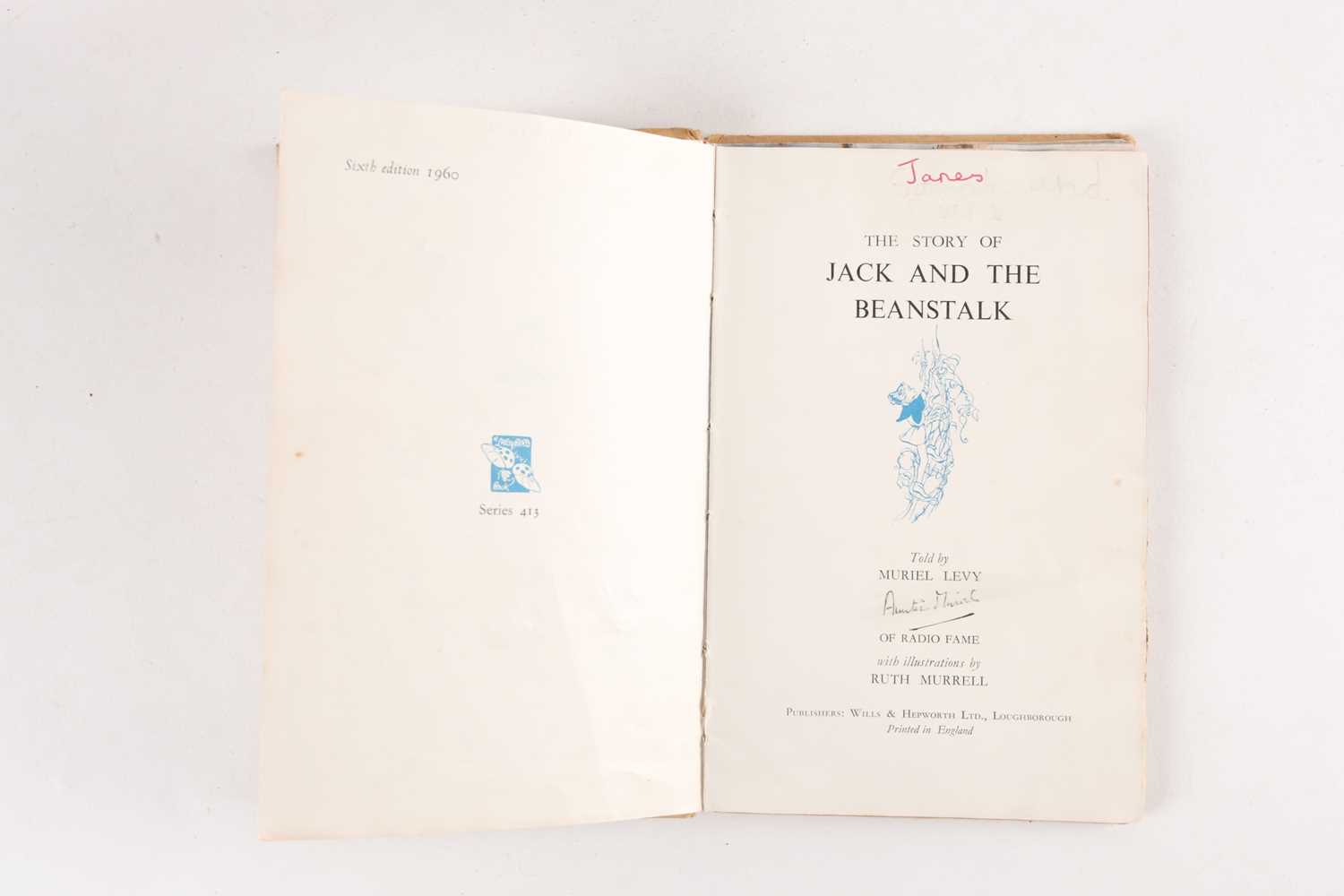 The personal copy of 'The Story of Jack and the Beanstalk' formerly belonging to the young - Image 11 of 12