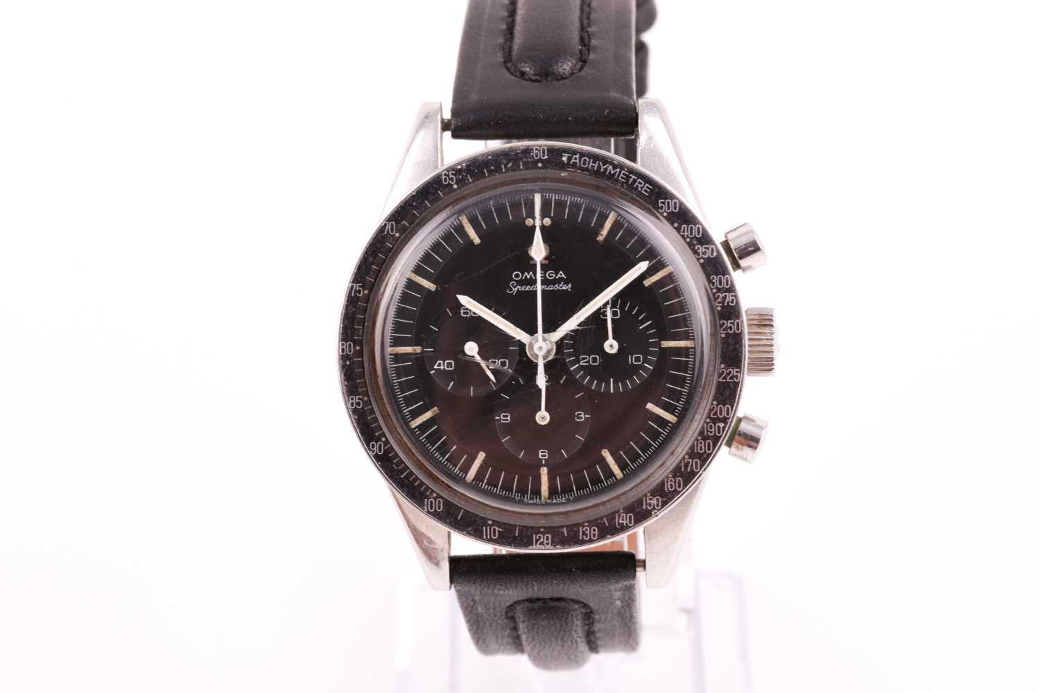 A very rare 1964 Omega Speedmaster reference 105.003-64 'Ed White' stainless steel chronograph