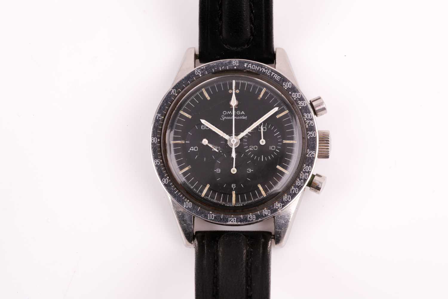 A very rare 1964 Omega Speedmaster reference 105.003-64 'Ed White' stainless steel chronograph - Image 14 of 19
