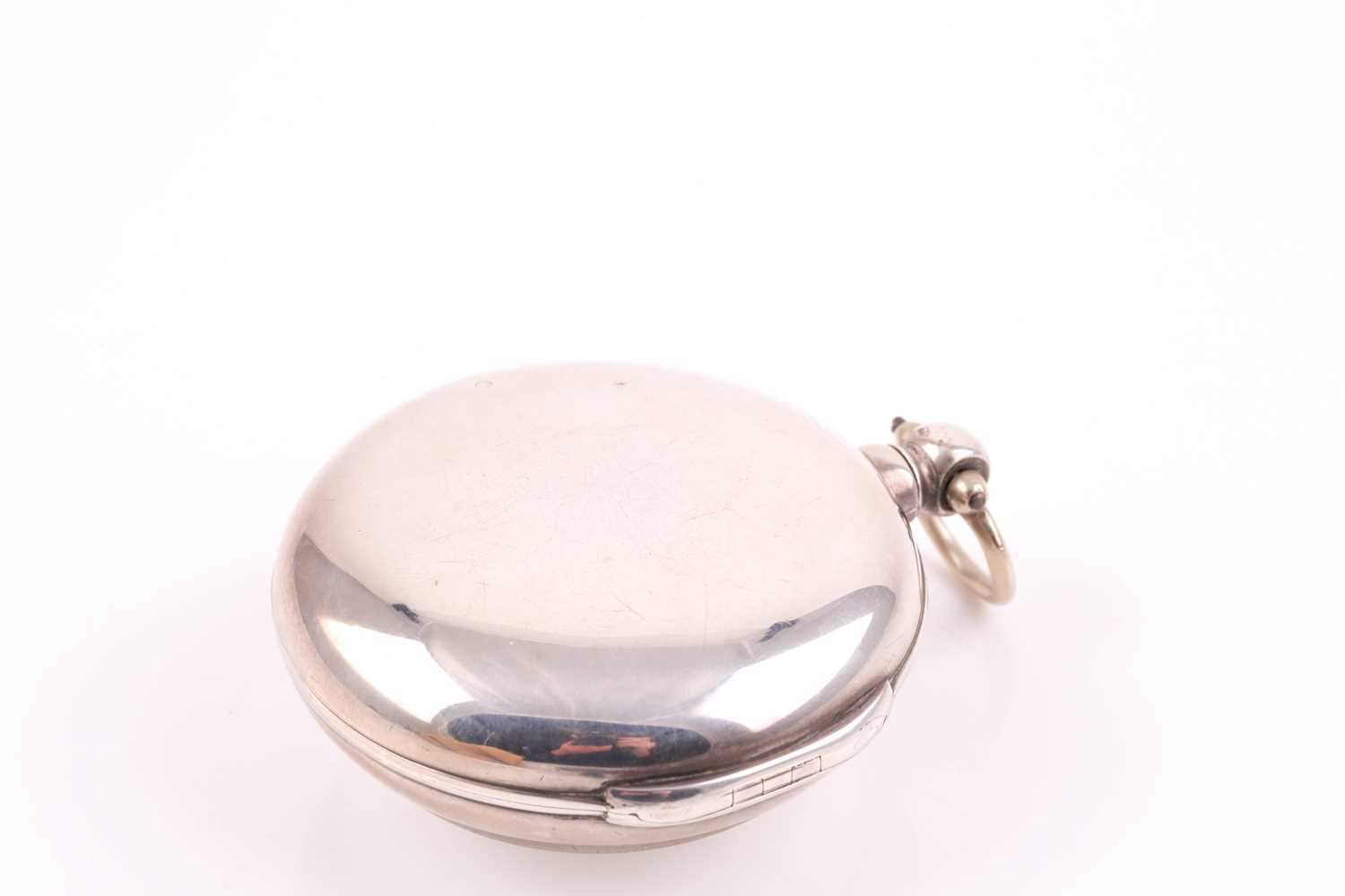 A Regency pair-cased silver pocket watch, by Thomas Clare of Bedford, hallmarked london 1830, by - Image 10 of 11