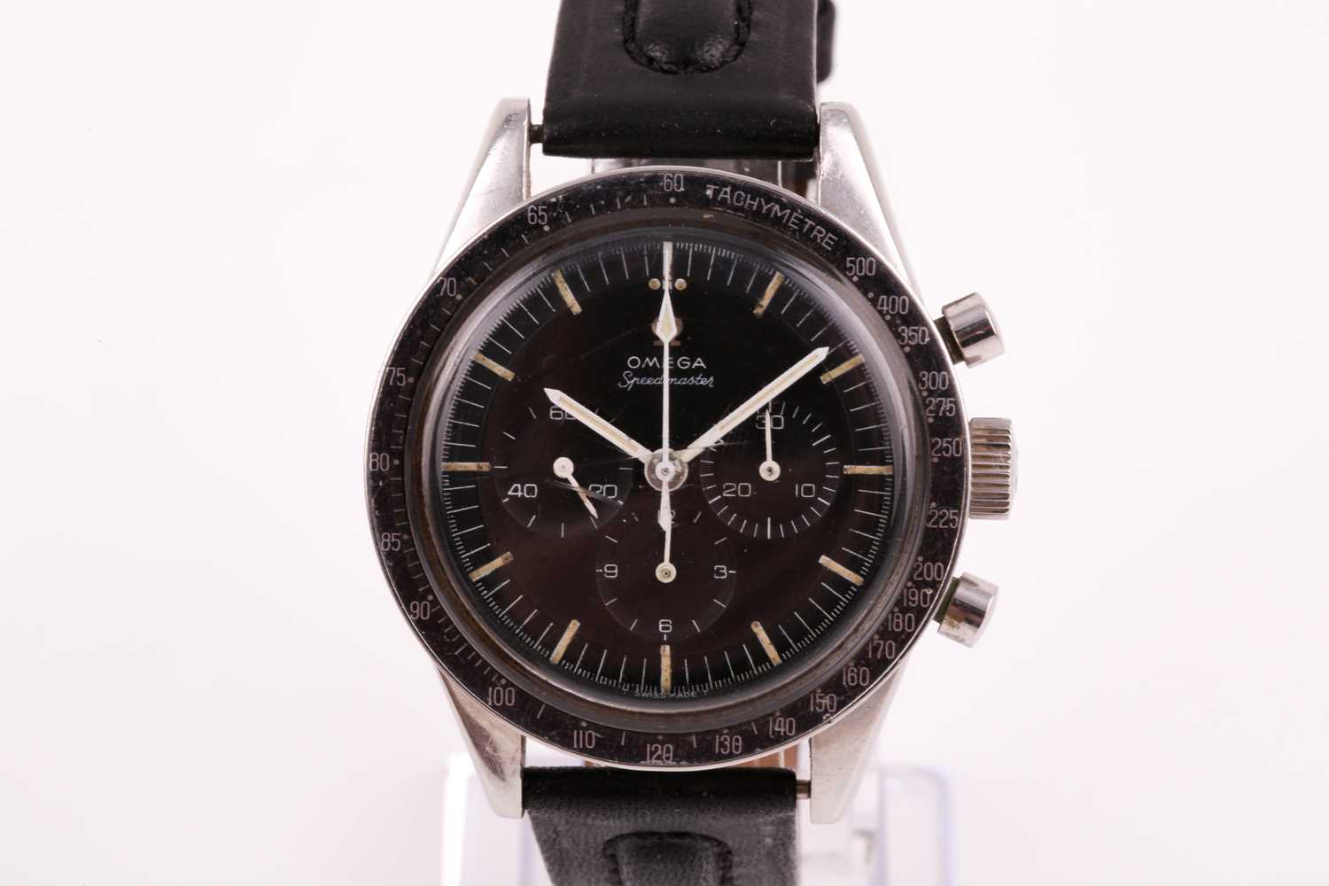 A very rare 1964 Omega Speedmaster reference 105.003-64 'Ed White' stainless steel chronograph - Image 6 of 19