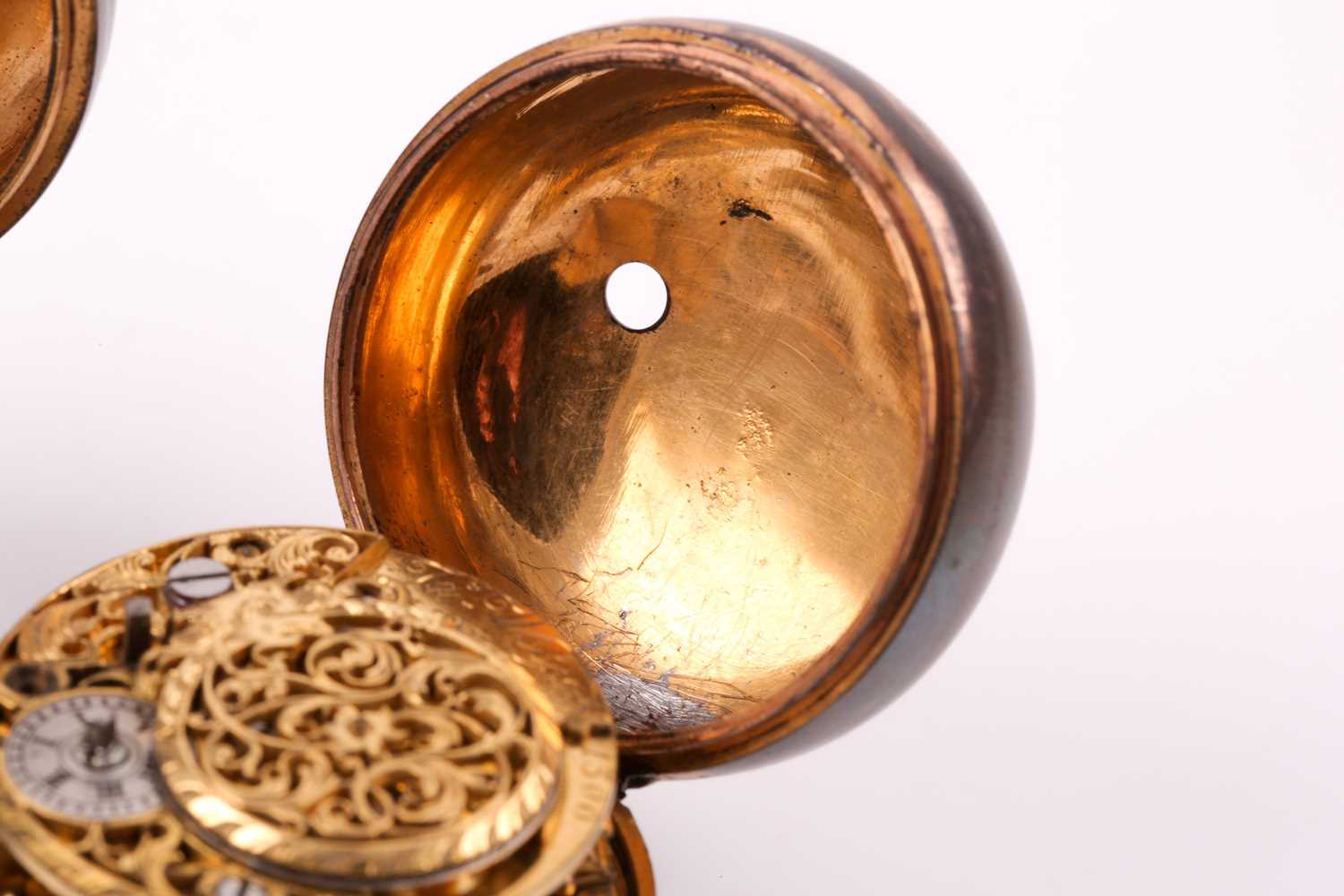 Two Georgian pair cased pocket watches, one by James Wilson of London, the other by Henry Redpath of - Image 7 of 10