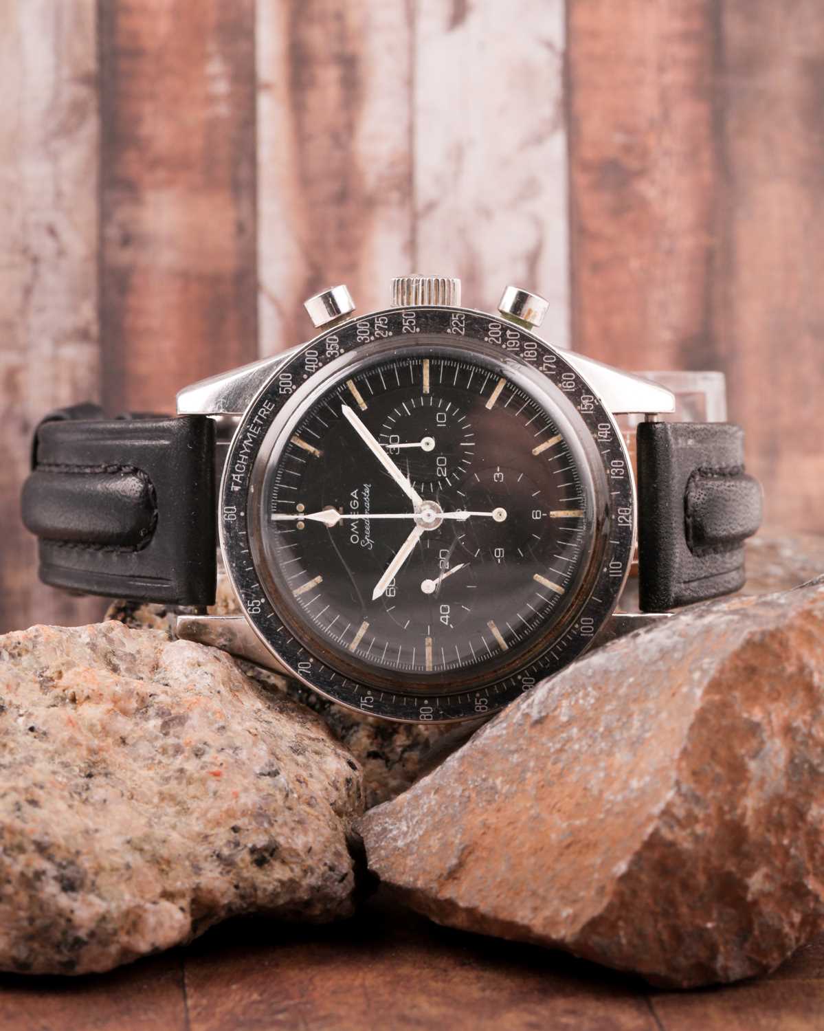 A very rare 1964 Omega Speedmaster reference 105.003-64 'Ed White' stainless steel chronograph - Image 12 of 19