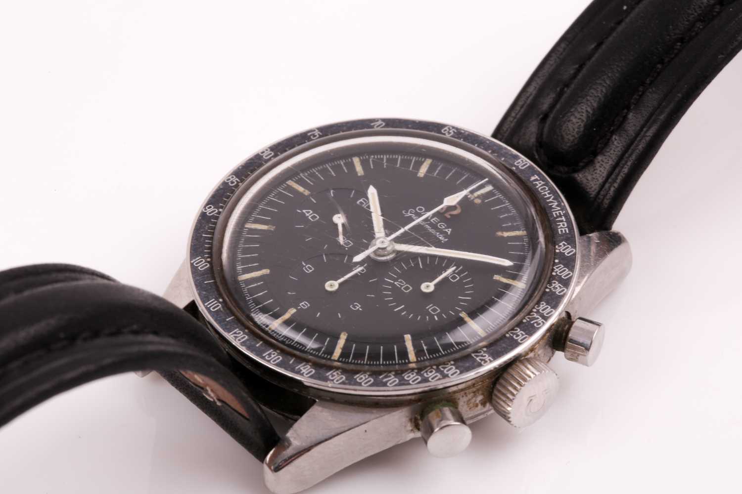 A very rare 1964 Omega Speedmaster reference 105.003-64 'Ed White' stainless steel chronograph - Image 4 of 19