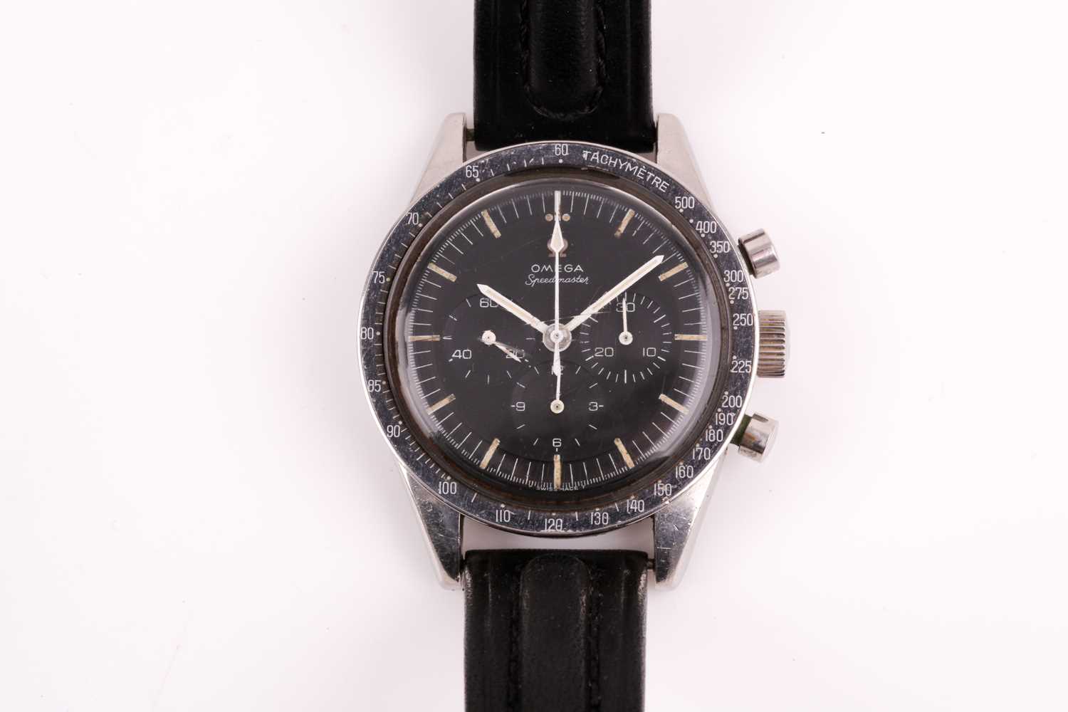 A very rare 1964 Omega Speedmaster reference 105.003-64 'Ed White' stainless steel chronograph - Image 5 of 19