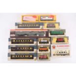 A quantity of Wrenn Railways OO/HO Gauge carriages and rolling stock, boxed, together with other