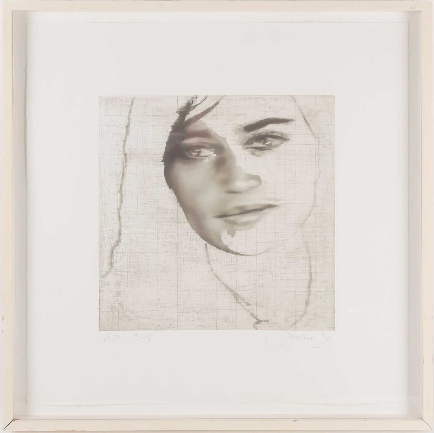 Jonathan Yeo (b.1970), 'Shebah', a portrait of the artist's wife, Shebah Ronay, limited edition