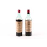 Two bottles of 1940 Chateau Mouton Rothschild Grand Vin Pauillac, serial numbers 48938 and 48902,