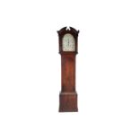 David Sutherland of Leith, a late 18th century 8-day longcase clock chiming on a single bell, fitted