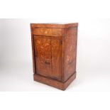 A Dutch late 18th century/early 19th century marquetry inlaid mahogany pedestal washstand. inlaid
