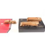 A boxed Westside Model Company HO gauge n3 Two Truck Shay with Super Namiki Coreless Power brass