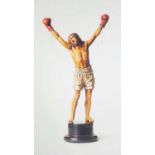 Nancy Fouts (American, 1945-2019) 'Boxing Jesus', 1998, C-type print on paper, verso signed, dated