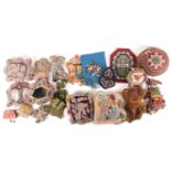 A quantity of 19th-century hand-worked beadwork items to include various British and American '