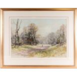 Aubrey R. Phillips R.W.A. (1920-2005), A walk in the woods, pastel, signed lower right and dated 85,