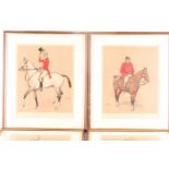 Payne (Charles Johnston, 'Snaffles'). A series of lithographs of hunting types. Hogany Tops, The