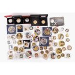 A very large quantity of limited edition commemorative coins, largely Royal and military, most