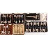 A cased pair of George V silver presentation scissors, Birmingham 1933 (maker indistinct),