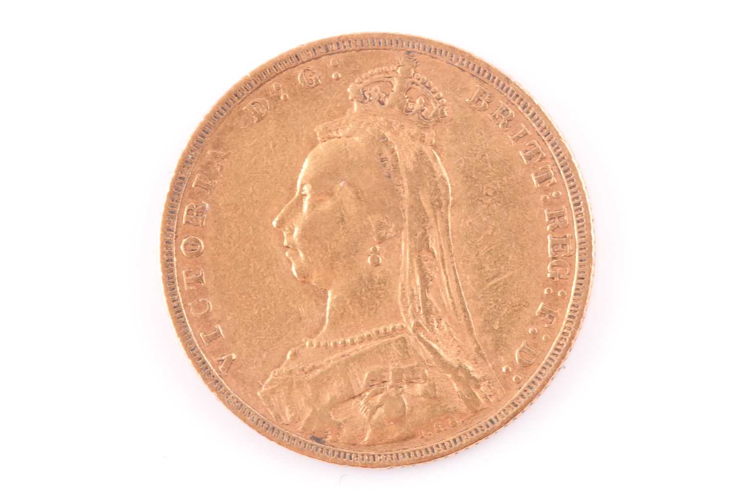 A Victorian sovereign, Jubilee head, 1888.