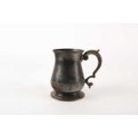 A George II silver baluster tankard. London 1749 possibly by William Shaw & William Priest. 6.6 ozt.