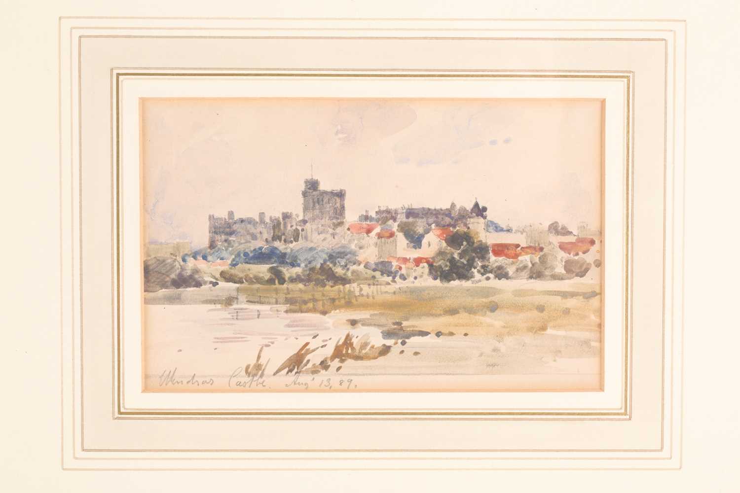 Henry Barlow Carter (1803-1867), 'Robin Hood's Bay', watercolour, signed and dated 1851, 12.5 cm x - Image 2 of 4