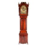 Thomas Page of Norwich. A George III eight-day longcase clock. The five pillar movement chiming on a