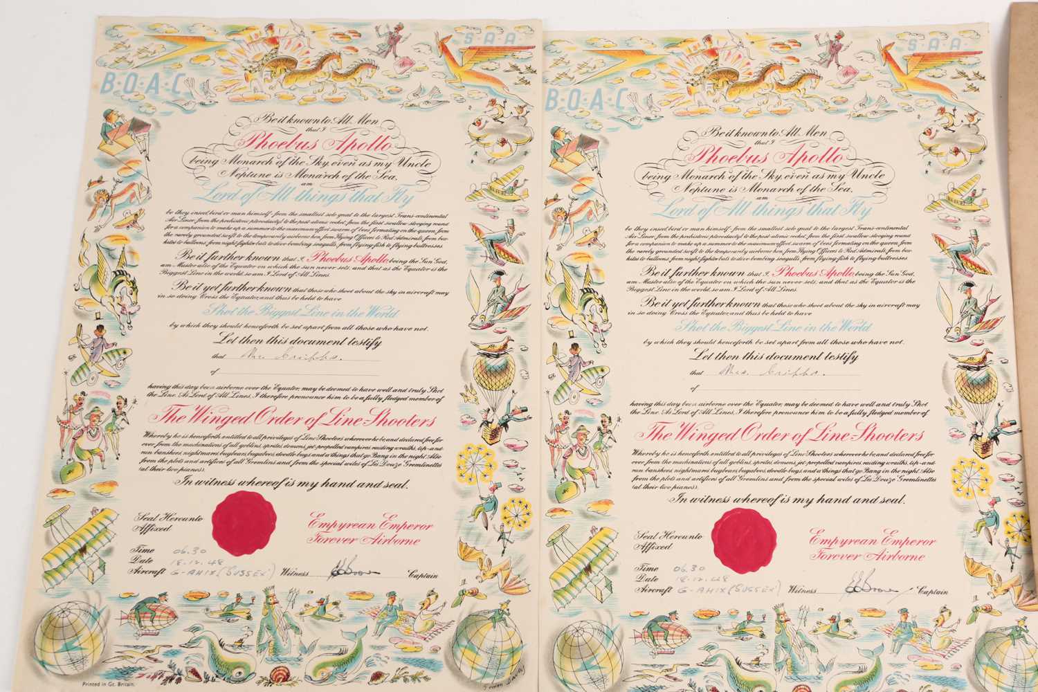 A King George V and Queen Mary coronation summons to Sir Alfred Cripps K.C.V.O and Miss Cripps - Image 7 of 10
