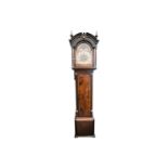 I. Hadwen of Ormskirk (Lancashire). A mahogany cased eight-day longcase clock. The four pillar