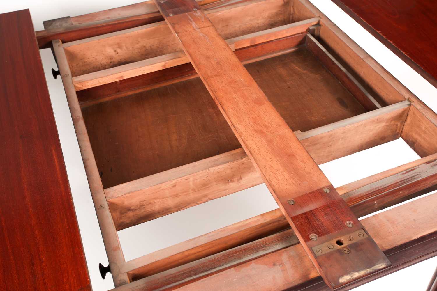 An early 19th-century Gillows of Lancaster style mahogany rectangular chart table with two draw - Image 2 of 14