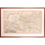 West Indies. Moll (Herman), 'A Map of the West-Indies or the Islands of America in the North Sea