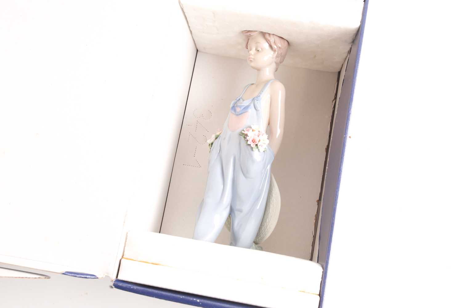 Five Lladro figures, Best Friend (07620), Pocket Full of Wishes (07650), Innocence in Bloom (07644), - Image 2 of 10