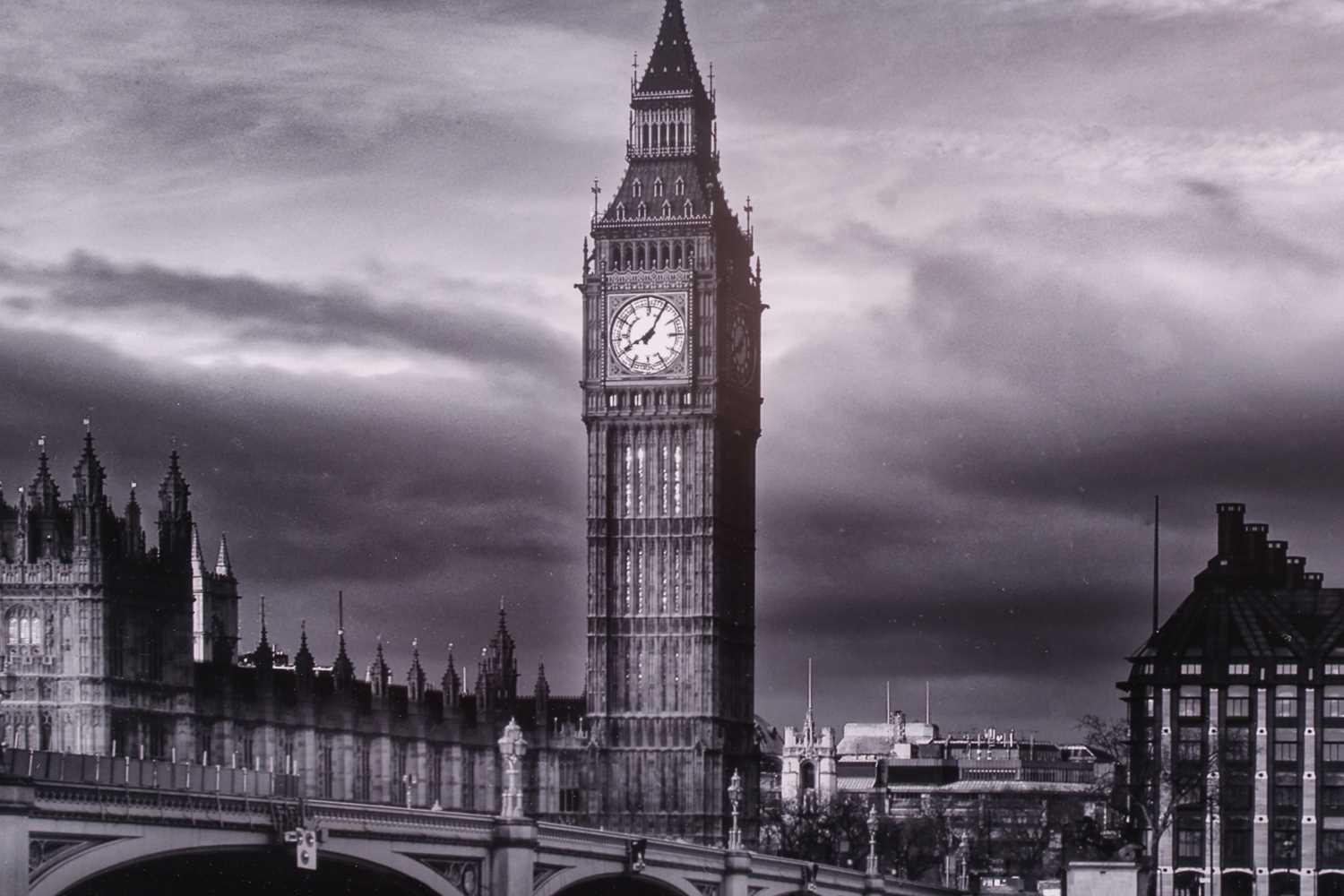 George Kavanagh, Big Ben, London, photographic print, 39 cm x 59 cm, Ex Lambda - Image 2 of 4