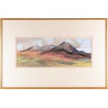 Tom Shanks, (Scottish. 1921-2020), Meall an Fhuarain Sutherland, watercolour and body colour, signed