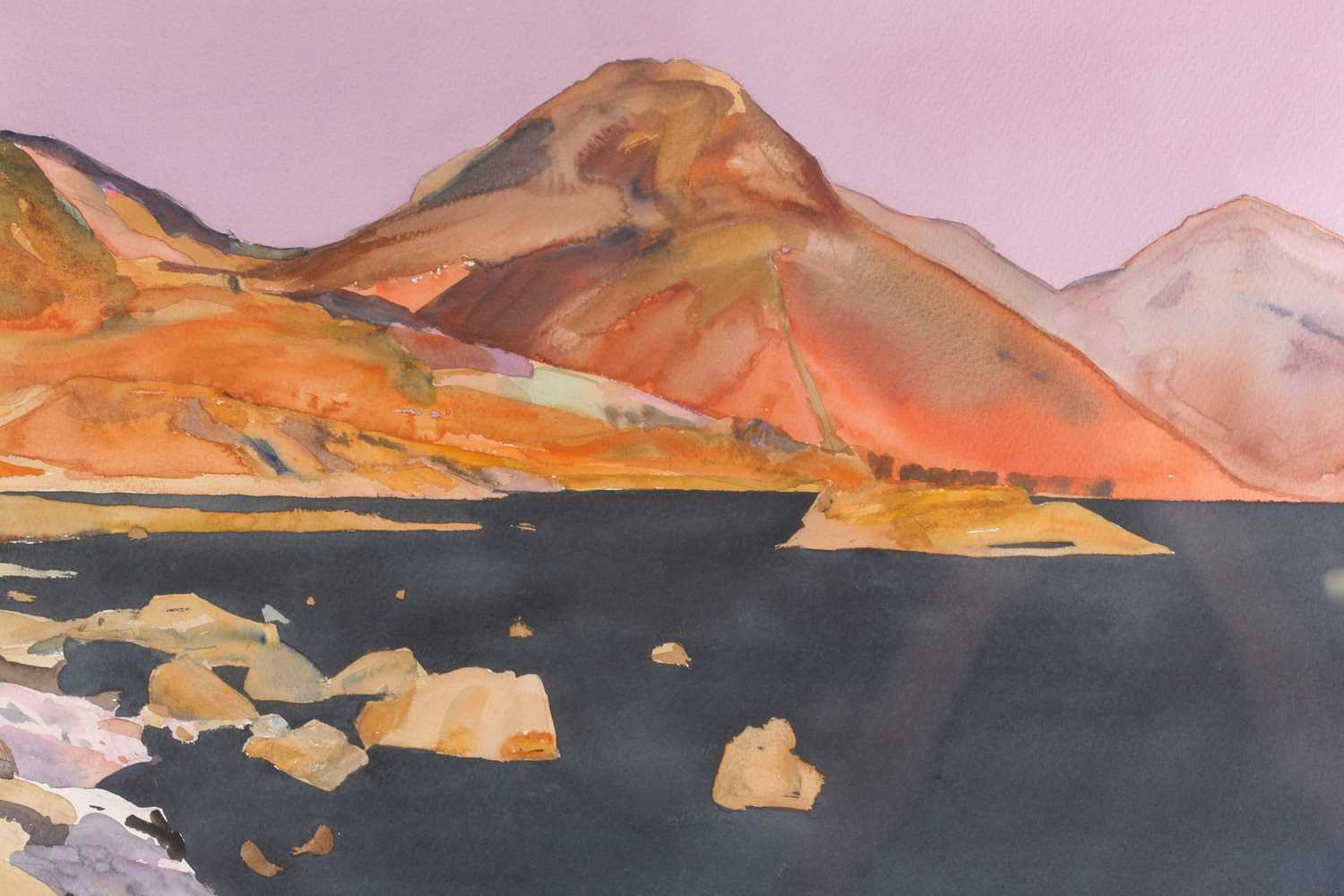 Bob Rudd, RI (B.1944), West water, watercolour, signed lower left, 54 cm x 73 cm. Ex. City Gallery - Image 3 of 4