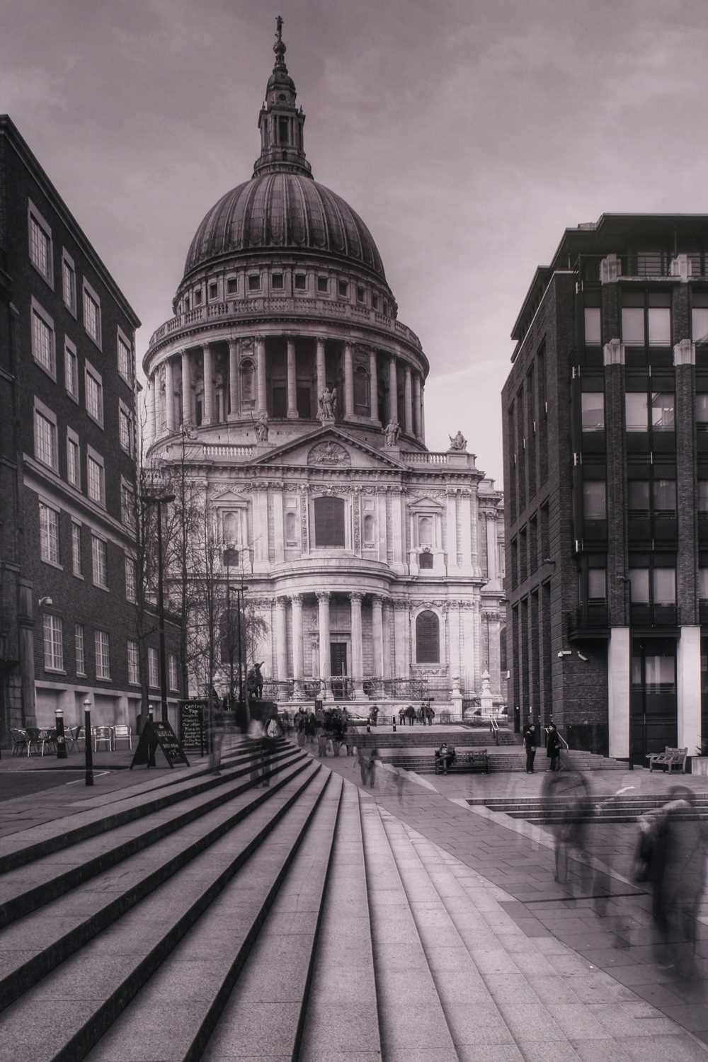 Steve Mayes, Tower Bridge, London, and St Paul's Cathedral, London, photographic prints, a pair, - Image 9 of 11