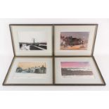 After Peter Brook RBA (1927-2009), four assorted coloured prints, all pencil signed by the artist,
