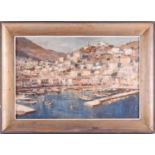 Edward Seago RBA ARWS RWS (1910-1974) British, The Harbour at Hydra, oil on board, signed lower