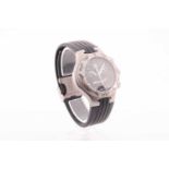 A Tag Heuer McLaren Kirium Ti5 Limited Edition chronograph wristwatch, the carbon fibre dial with