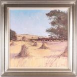 Robert Kelsey DA, MUniv, PAI, FRSA (B. 1949), Soft summer light, Devon, oil on canvas, signed