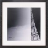 George Kavanagh, Gherkin, London, photographic print, 29cm x 29 cm, Ex Lambda.