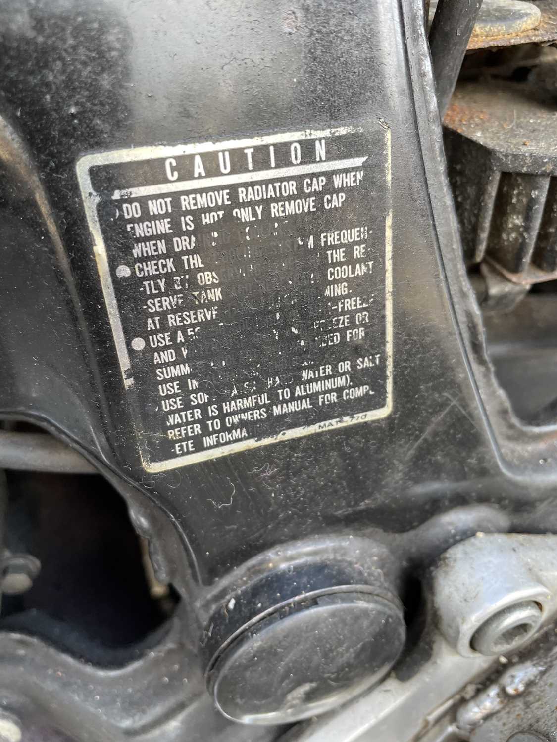 A 1982 Honda CX500EC Motorcycle, registration WNC 609X, current mileage showing as 31,298, not - Image 17 of 27