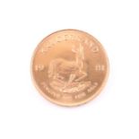 A South African Kruggerand, dated 1981.Condition report: 1oz fine gold