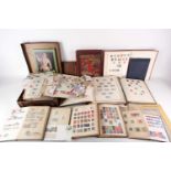 A large of collection of stamps, 19th century and later, GB and all world, largely used and