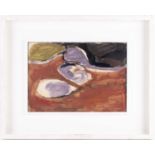 Clifford Fishwick (1923-1997), ‘Abstract - Rocks’, oil on canvas laid on board, signed verso, 17.5
