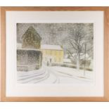 Eric Ravilious (1903-1942), 'Halstead in the Snow', limited edition print, numbered 10/850, 44 cm