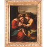 After Antonio Allegri Correggio (c.1489-1534) 'The Mystic Marriage of St Catherine', oil on